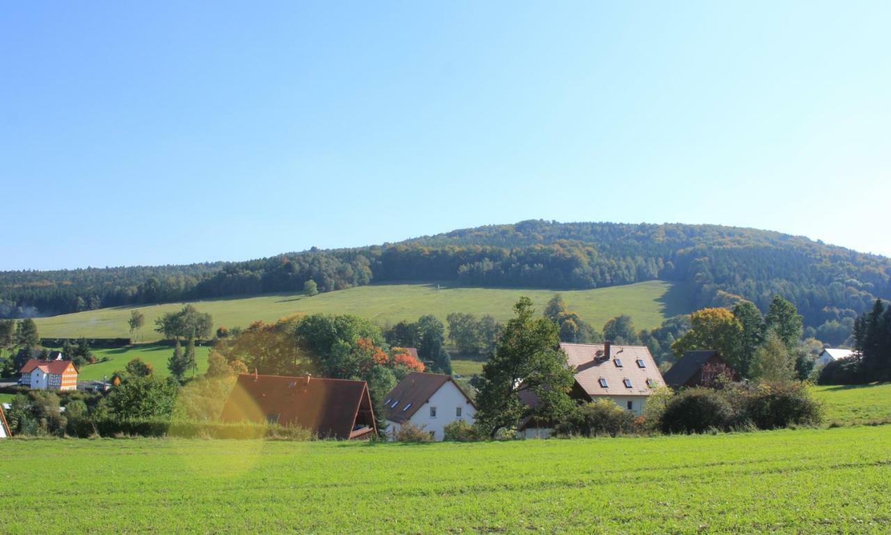 Ferienwohnung Bahnelblick Kurort Jonsdorf Esterno foto