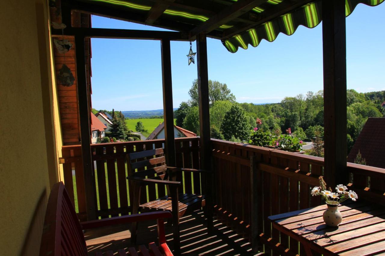 Ferienwohnung Bahnelblick Kurort Jonsdorf Esterno foto